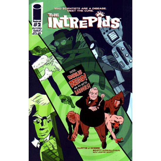 INTREPIDS ISSUE 2 - FIRST 1st PRINT - IMAGE COMICS