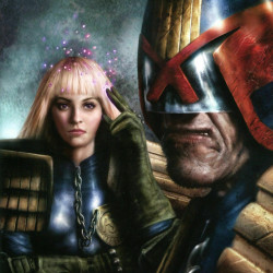 JUDGE DREDD ISSUE 2 - NICK PERCIVAL 1:10 VARIANT COVER - IDW COMICS
