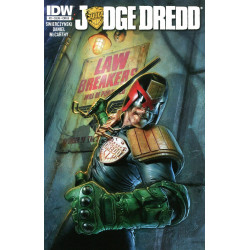 JUDGE DREDD VOLUME 1 ISSUE 2 - FIRST 1st PRINT - IDW COMICS