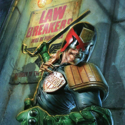 JUDGE DREDD VOLUME 1 ISSUE 2 - FIRST 1st PRINT - IDW COMICS