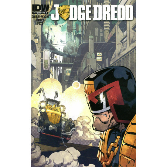 JUDGE DREDD VOLUME 1 ISSUE 3 - FIRST 1st PRINT - IDW COMICS