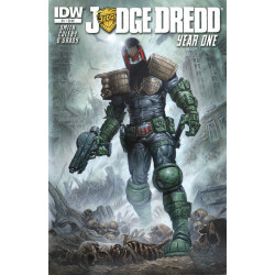 JUDGE DREDD : YEAR ONE ISSUE 3 - FIRST 1st PRINT STAPLES COVER - IDW COMICS