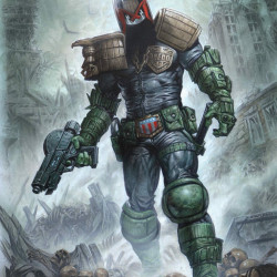 JUDGE DREDD : YEAR ONE ISSUE 3 - FIRST 1st PRINT STAPLES COVER - IDW COMICS