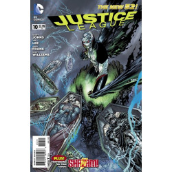 JUSTICE LEAGUE ISSUE 10 - FIRST 1st PRINT GEOFF JOHNS SHAZAM DC COMICS NEW 52