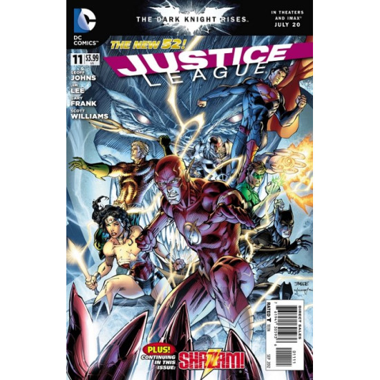 JUSTICE LEAGUE ISSUE 11 - FIRST 1st PRINT GEOFF JOHNS SHAZAM DC COMICS NEW 52