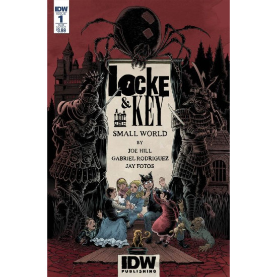 LOCKE AND & KEY : SMALL WORLD ISSUE 1 - SUBSCRIPTION COVER B - IDW COMICS JOE HILL