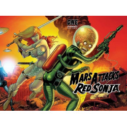 MARS ATTACKS / RED SONJA ISSUE 1 - KITSON HOMAGE VARIANT COVER E - DYNAMITE COMICS