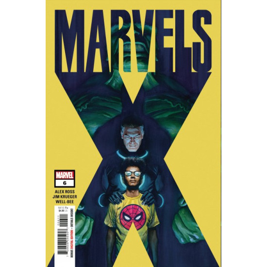 MARVELS X - COMPLETE SET ISSUES 1 2 3 4 5 6 ALEX ROSS COVERS - MARVEL COMICS