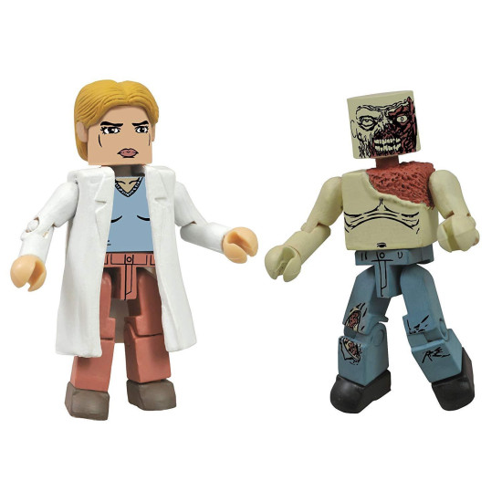THE WALKING DEAD SERIES 4 ALICE AND SHOULDER ZOMBIE MINIMATES - DIAMOND SELECT TOYS