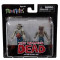 THE WALKING DEAD SERIES 1 GUTS ZOMBIE AND BURNED ZOMBIE MINIMATES - DIAMOND SELECT TOYS