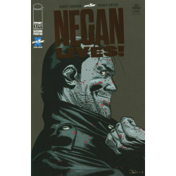 NEGAN LIVES! ISSUE 1 - BRONZE FOIL RETAILER EXCLUSIVE VARIANT COVER - WALKING DEAD