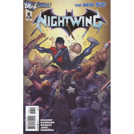 NIGHTWING ISSUE 6 - FIRST 1st PRINT - DC COMICS NEW 52 BATMAN