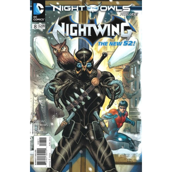 NIGHTWING ISSUE 8 - FIRST 1st PRINT DC COMICS NEW 52 - BATMAN NIGHT OF OWLS