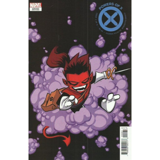 POWERS OF X - COMPLETE SET ISSUES 1 2 3 4 5 6 YOUNG VARIANT COVERS - MARVEL COMICS