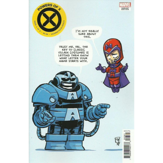 POWERS OF X - COMPLETE SET ISSUES 1 2 3 4 5 6 YOUNG VARIANT COVERS - MARVEL COMICS