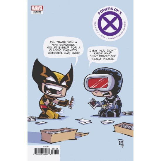 POWERS OF X - COMPLETE SET ISSUES 1 2 3 4 5 6 YOUNG VARIANT COVERS - MARVEL COMICS