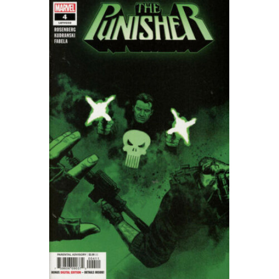 PUNISHER ISSUE 4 - FIRST 1st PRINT ROSENBERG - MARVEL COMICS