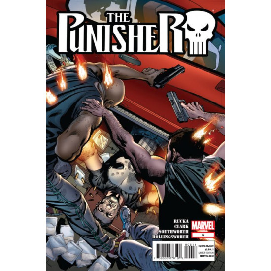 PUNISHER ISSUE 6 - FIRST 1st PRINT - GREG RUCKA MARVEL COMICS