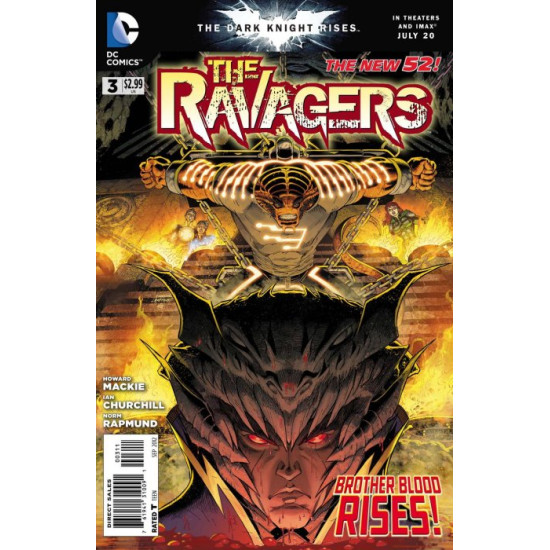 THE RAVAGERS ISSUE 3 - FIRST 1st PRINT - DC COMICS NEW 52