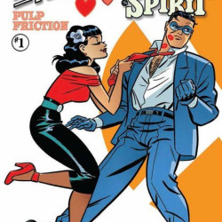 THE ROCKETEER AND THE SPIRIT : PULP FRICTION ISSUE 1 - SUBSCRIPTION VARIANT COVER - IDW COMICS