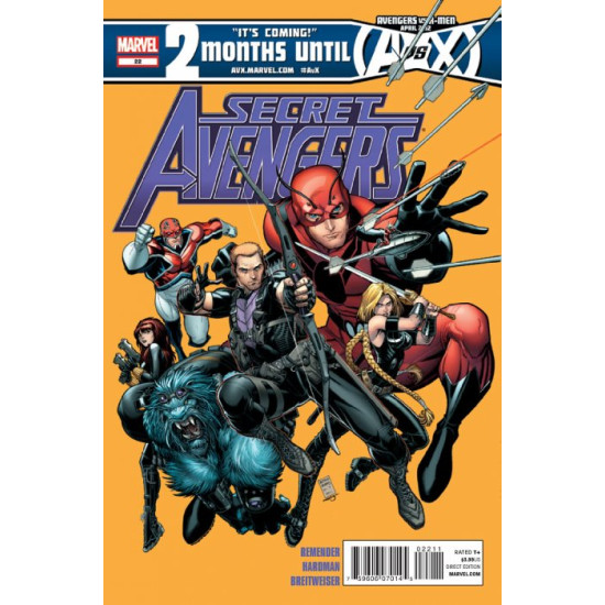 SECRET AVENGERS ISSUE 22 - FIRST 1st PRINT - REMENDER MARVEL COMICS