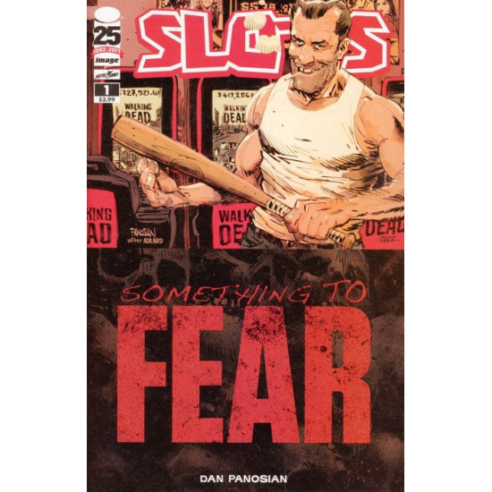 SLOTS ISSUE 1 - WALKING DEAD TRIBUTE VARIANT COVER - IMAGE COMICS