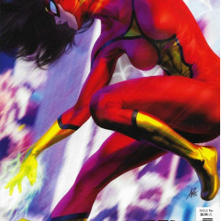 SPIDER-WOMAN ISSUE 1 - FIRST 1st PRINT ARTGERM VARIANT COVER - MARVEL COMICS