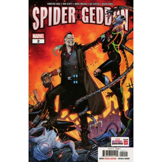 SPIDER-GEDDON - COMPLETE SET ISSUES 1 2 3 4 5 - MARVEL COMICS