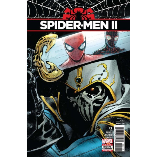 SPIDER-MEN II - COMPLETE SET ISSUES 1 2 3 4 5 - MILES MORALES MARVEL COMICS