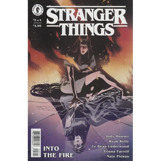 STRANGER THINGS : INTO THE FIRE - COMPLETE SET ISSUES 1 2 3 4 COVER B - DARK HORSE