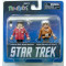 STAR TREK ADMIRAL KIRK (FIELD JACKET) AND KHAN MINIMATES - DIAMOND SELECT TOYS