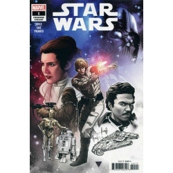 STAR WARS ISSUE 1 - FIRST 1st PRINT PREMIERE VARIANT COVER - MARVEL COMICS