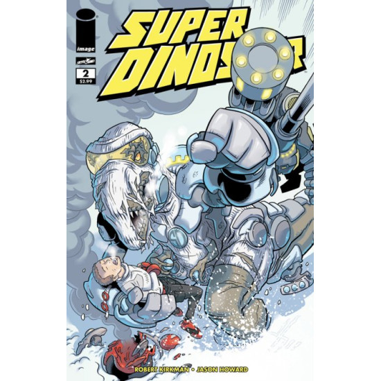 SUPER DINOSAUR 2 - ROBERT KIRKMAN THE WALKING DEAD - FIRST 1st PRINT