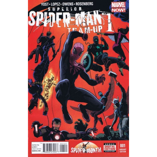 SUPERIOR SPIDER-MAN TEAM - UP ISSUE 1 - FIRST 1st PRINT- MARVEL