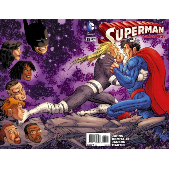 SUPERMAN ISSUE 38 - SOLD OUT FIRST 1st PRINT - JOHNS & ROMITA JR!