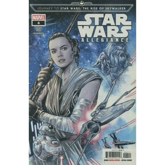 JOURNEY TO STAR WARS RISE OF SKYWALKER : ALLEGIANCE - COMPLETE SET 1 2 3 4 - MARVEL COMICS