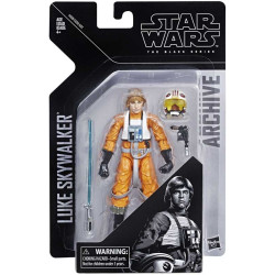 STAR WARS : THE BLACK SERIES ARCHIVE - LUKE SKYWALKER PILOT ACTION FIGURE - HASBRO