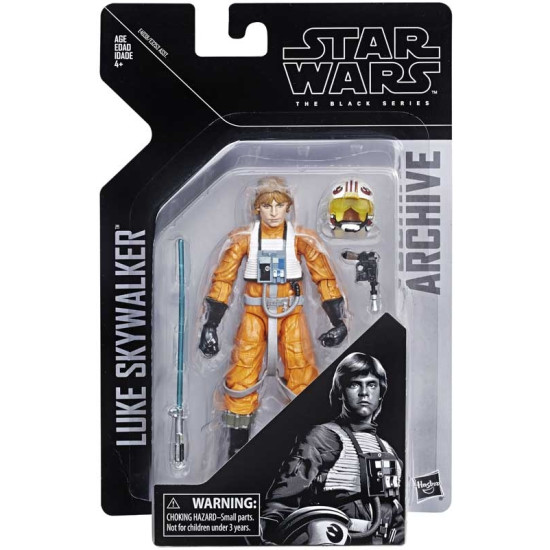 STAR WARS : THE BLACK SERIES ARCHIVE - LUKE SKYWALKER PILOT ACTION FIGURE - HASBRO