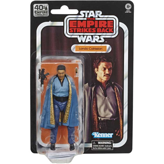 STAR WARS : THE BLACK SERIES 40th ANNIVERSARY - LANDO CALRISSIAN ACTION FIGURE - HASBRO