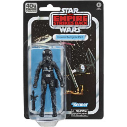 STAR WARS : THE BLACK SERIES 40th ANNIVERSARY - IMPERIAL TIE FIGHTER PILOT ACTION FIGURE - HASBRO