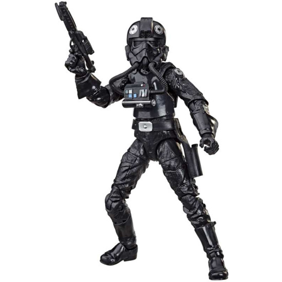 STAR WARS : THE BLACK SERIES 40th ANNIVERSARY - IMPERIAL TIE FIGHTER PILOT ACTION FIGURE - HASBRO