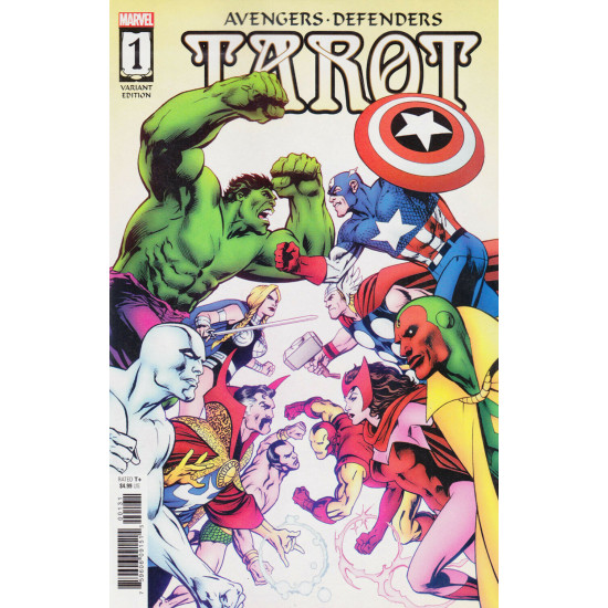 TAROT COMPLETE SET ISSUES 1 2 3 4 - ALAN DAVIS VARIANT COVERS - MARVEL COMICS