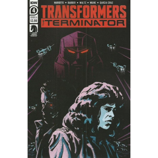 TRANSFORMERS VS. THE TERMINATOR - COMPLETE SET ISSUES 1 2 3 4 COVER A - IDW COMICS