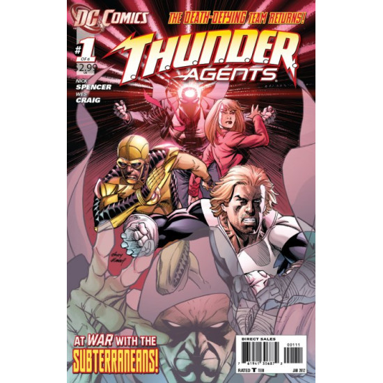 THUNDER AGENTS ISSUES 1 2 3 4 5 6 - COMPLETE SET NICK SPENCER T.H.U.N.D.E.R.