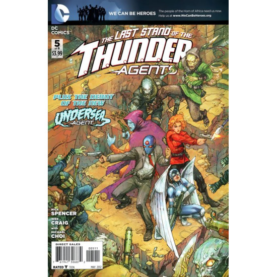 THUNDER AGENTS ISSUES 1 2 3 4 5 6 - COMPLETE SET NICK SPENCER T.H.U.N.D.E.R.