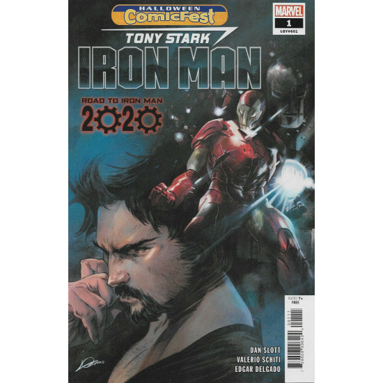 TONY STARK : IRON MAN ISSUE 1 - HALLOWEEN EDITION HCF COMICFEST 2019 - MARVEL COMICS