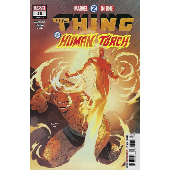 MARVEL TWO-IN-ONE ISSUE 10 - FIRST 1st PRINT - MARVEL COMICS FANTASTIC FOUR