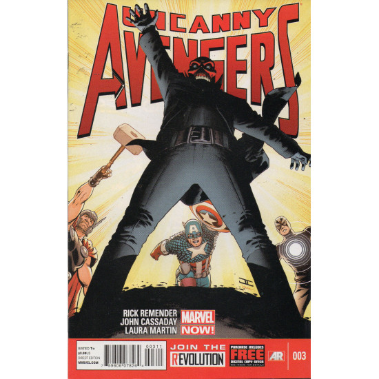 UNCANNY AVENGERS ISSUE 3 - FIRST 1st PRINT MARVEL NOW - MARVEL COMICS X-MEN