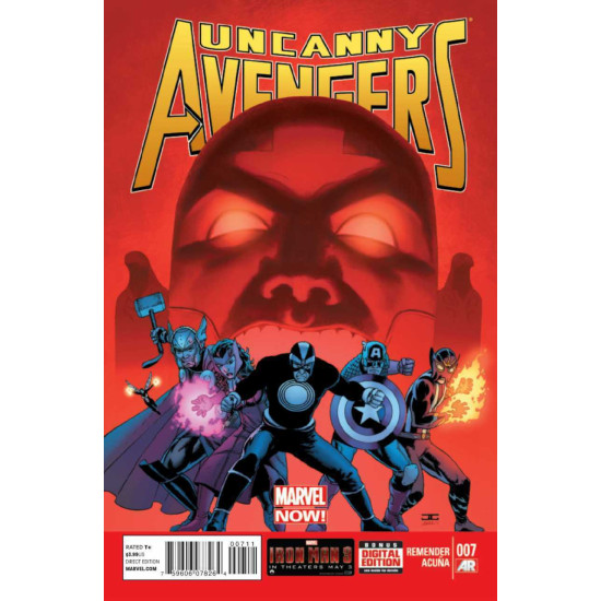 UNCANNY AVENGERS ISSUE 7 - FIRST 1st PRINT MARVEL NOW - MARVEL COMICS X-MEN