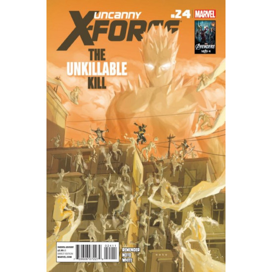UNCANNY X-FORCE ISSUE 24 - FIRST 1st PRINT - DEADPOOL APPEARS